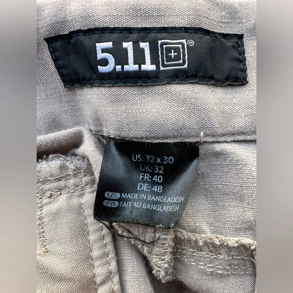 5.11 Tactical Pants Women’s 32x30 utility ripstop work cargo straight leg - Picture 7 of 8